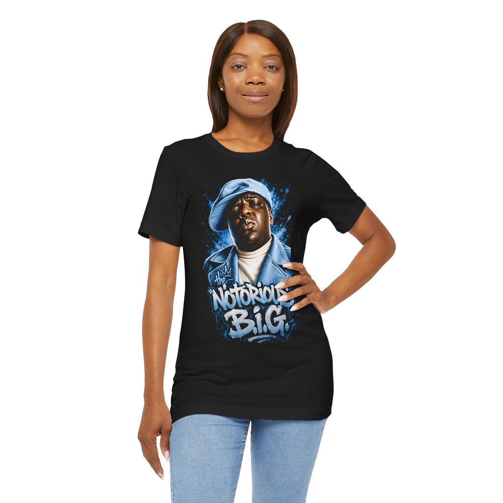 Notorious B.I.G. Graphic Tee — Retro Hip-Hop Tribute T-Shirt
