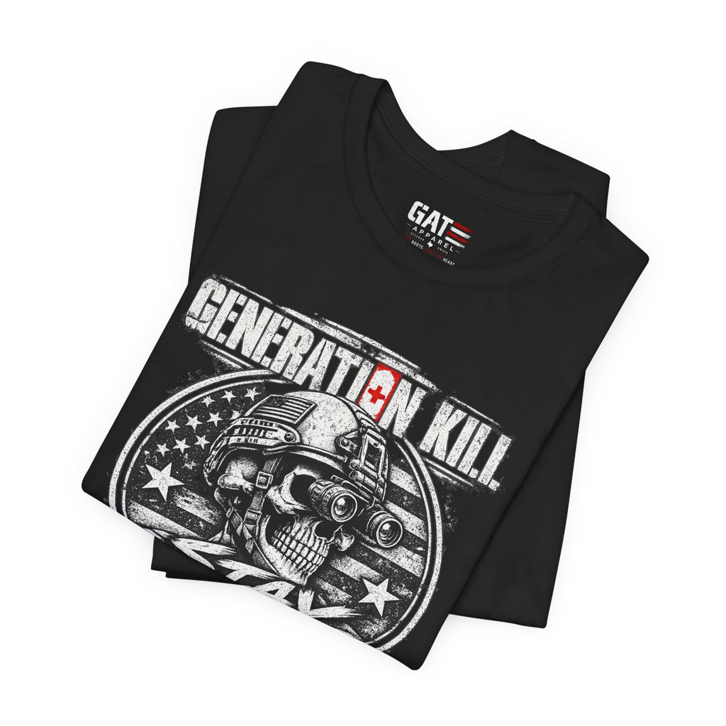 Stay Frosty Skull Tee — Military Veteran Retro Graphic T-Shirt