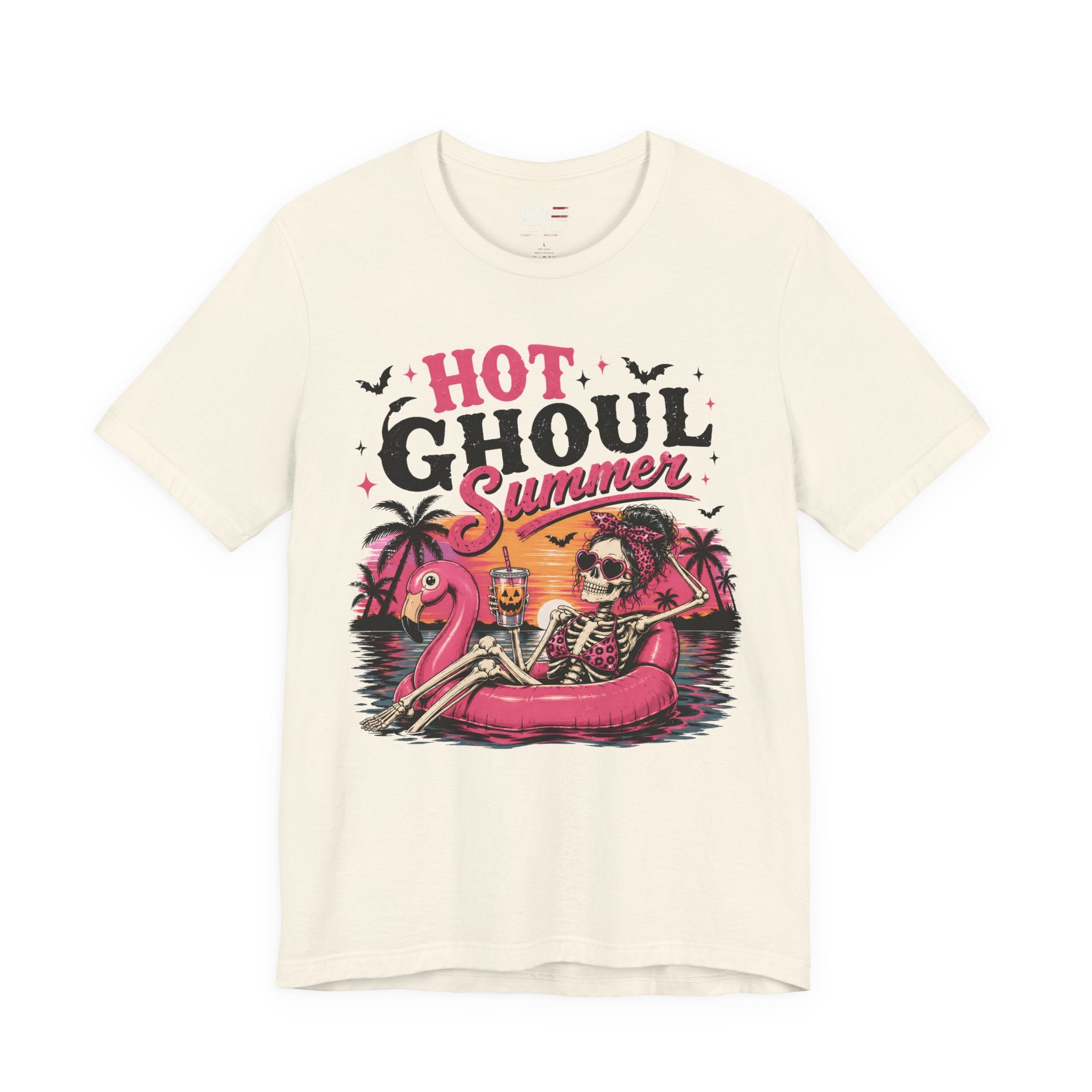 Summerween Shirt, Spooky Beach Shirt, Ghost Beach Tee, Halloween Beach Shirt, Coastal Halloween Tee, Tropical Ghost Shirt