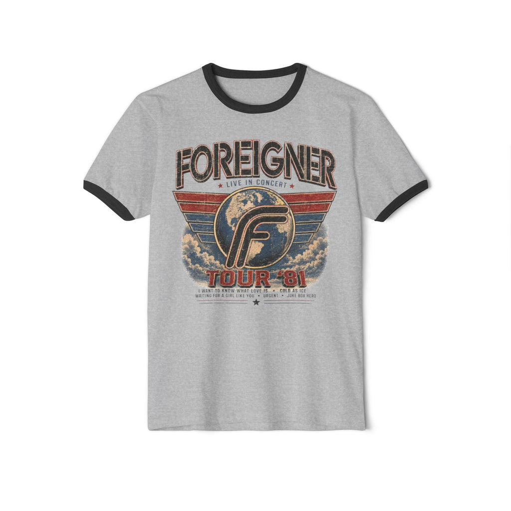 Foreigner Tour '84 Vintage Ringer Tee
