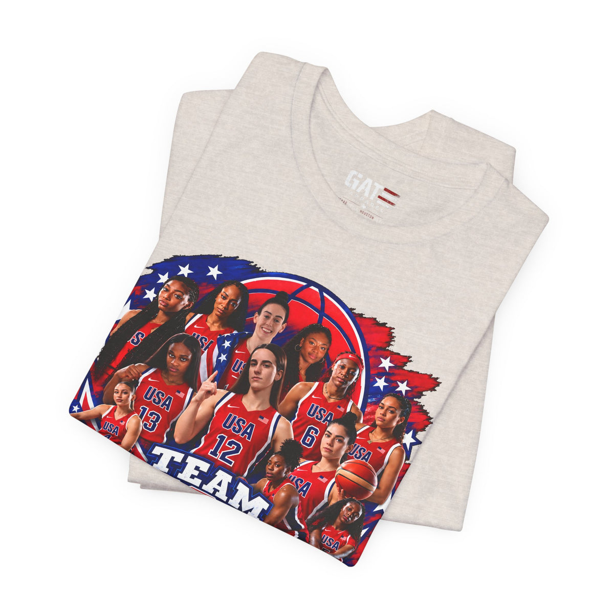 Team USA Women's Basketball Shirt | FIBA Tee 2026 Design 1