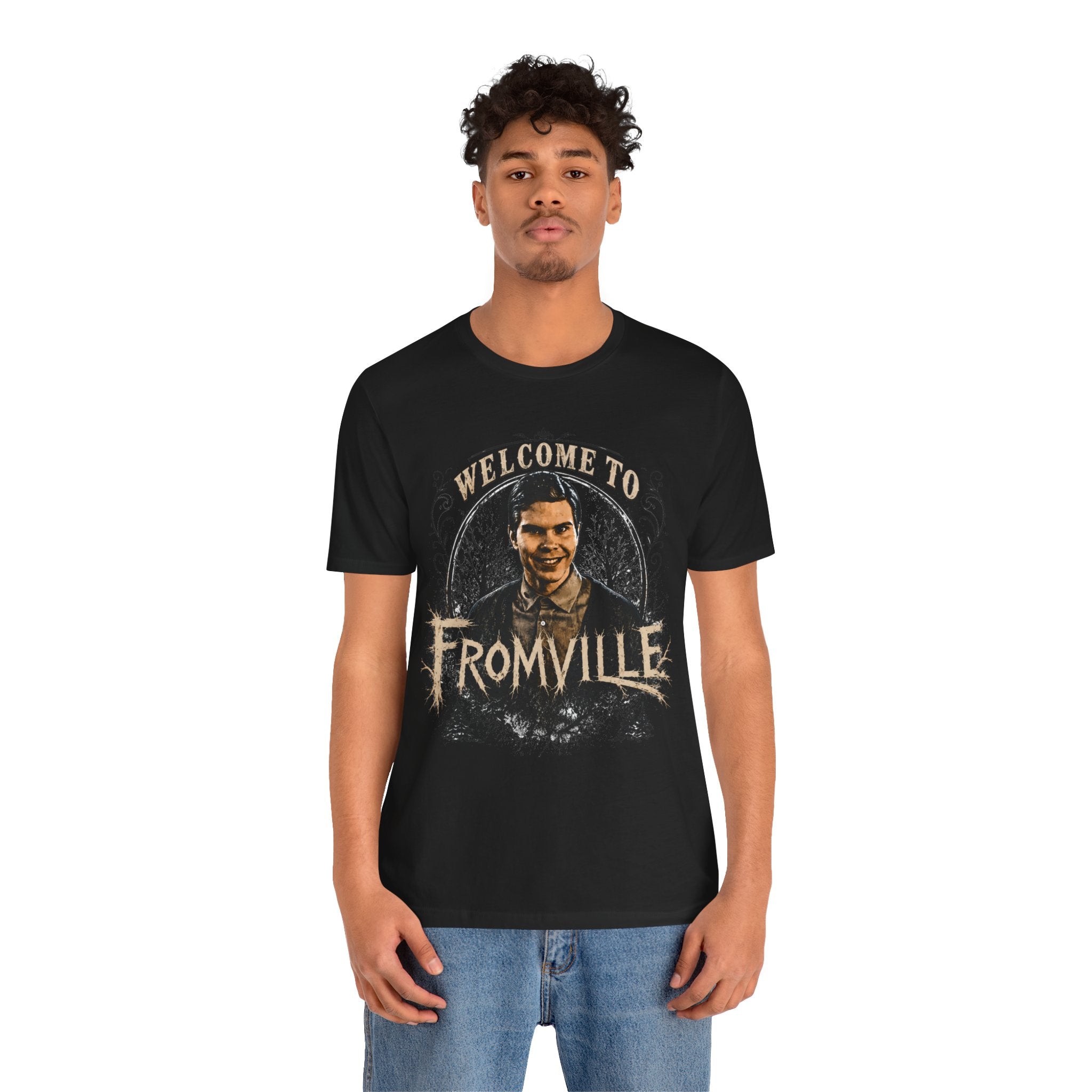 Welcome to Fromville Horror Tee| Smiley Shirt