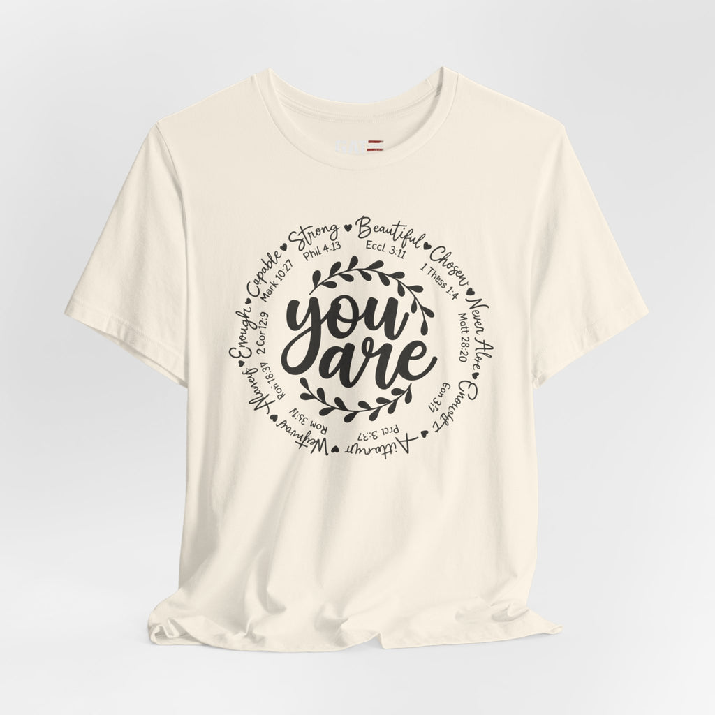 You Are Inspirational Tee — Positive Affirmation Graphic T-Shirt