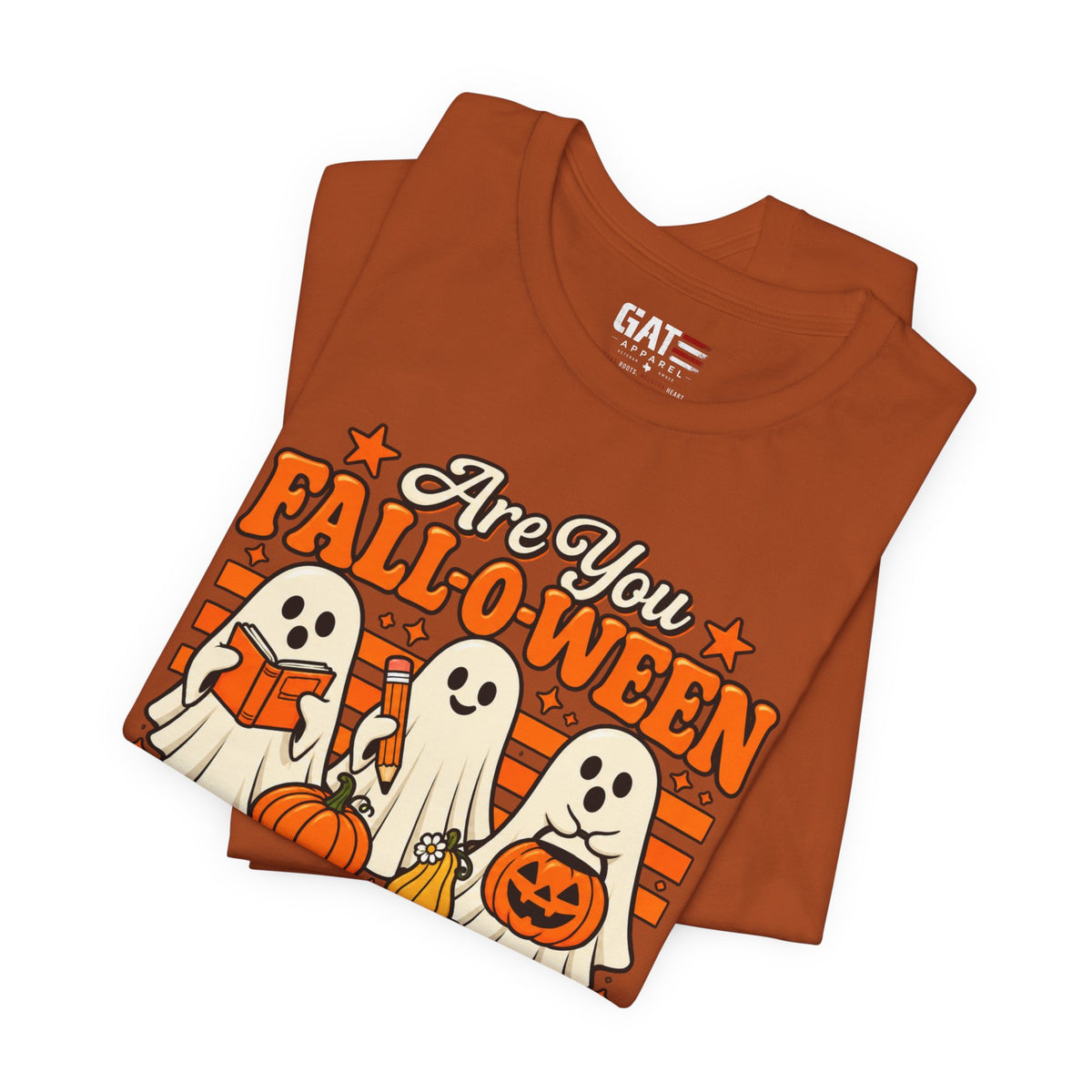 Halloween Teacher Shirt – Are You Falloween Directions? – product photo