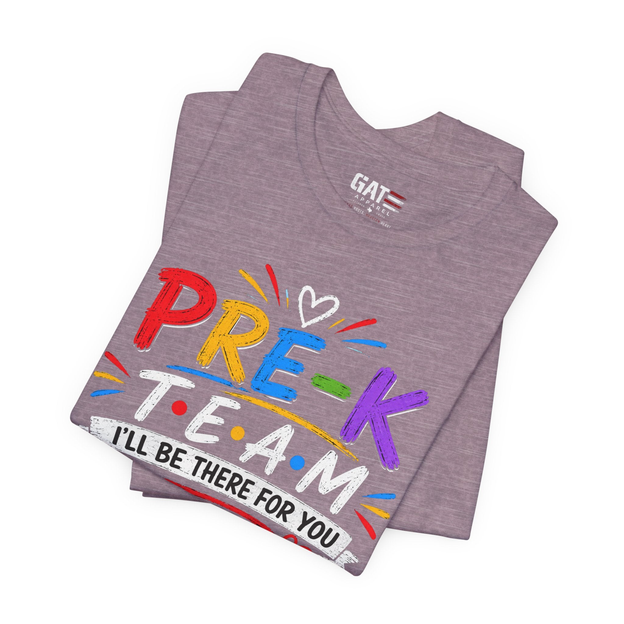 Pre-K Team Tee, Teacher Squad Shirt, Color Dot Inspired Teacher Shirt, Grade Level Team Gift, School Staff Apparel, Friends Theme