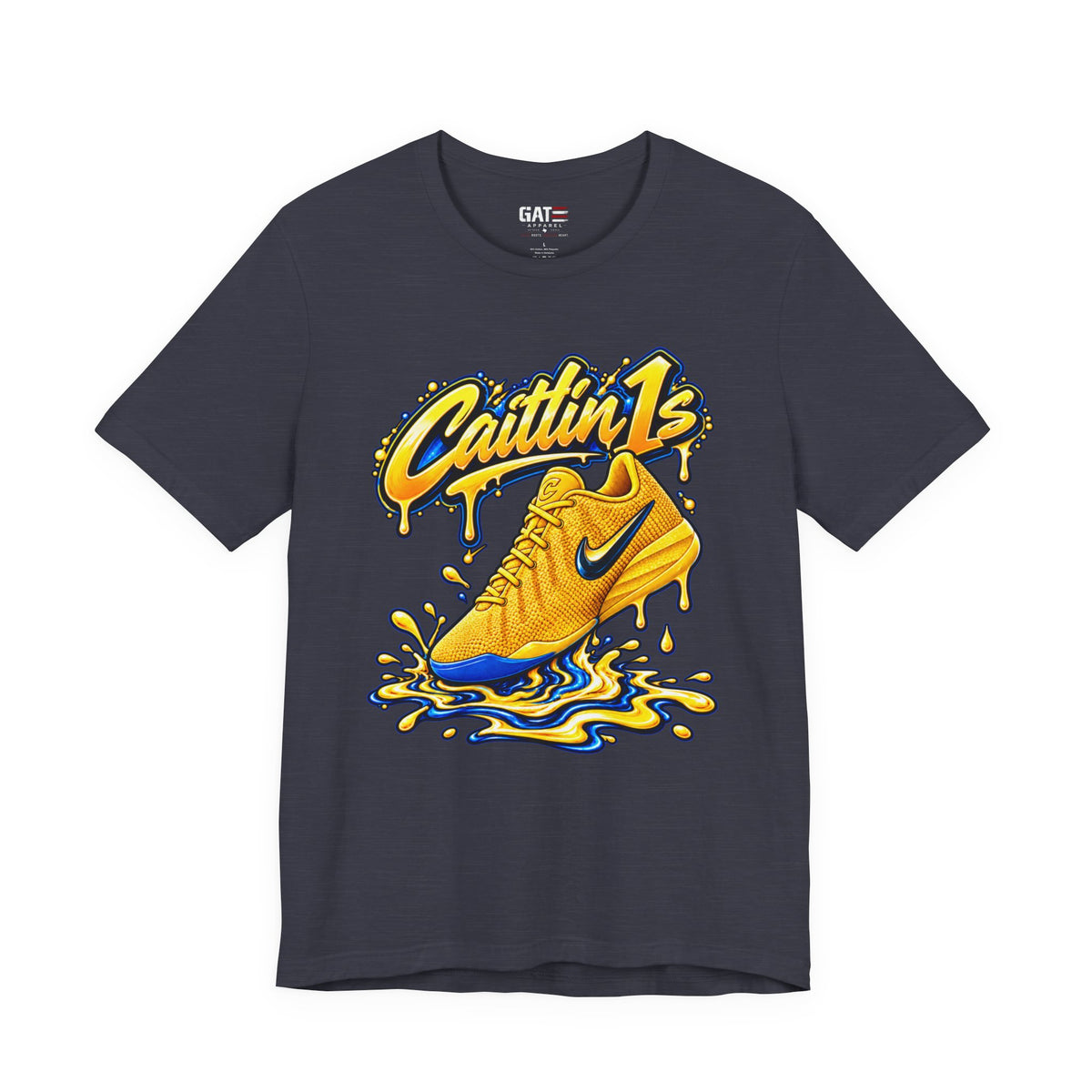 Caitlin Clark Caitlin 1s Yellow Zest Sneaker Shirt
