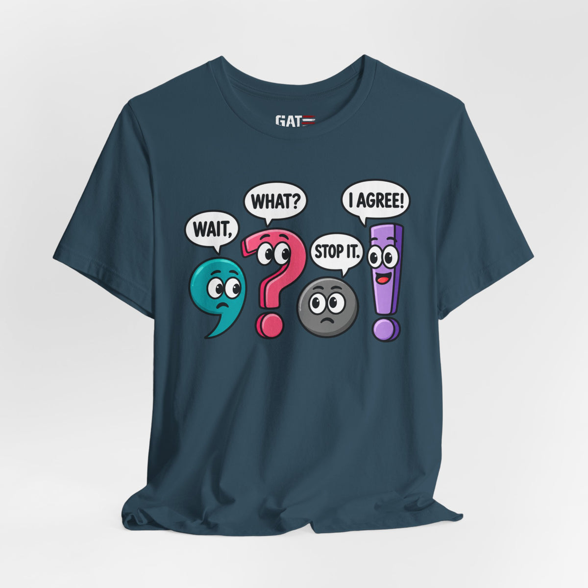 Punctuation Teacher Shirt | Funny Grammar Classroom Tee