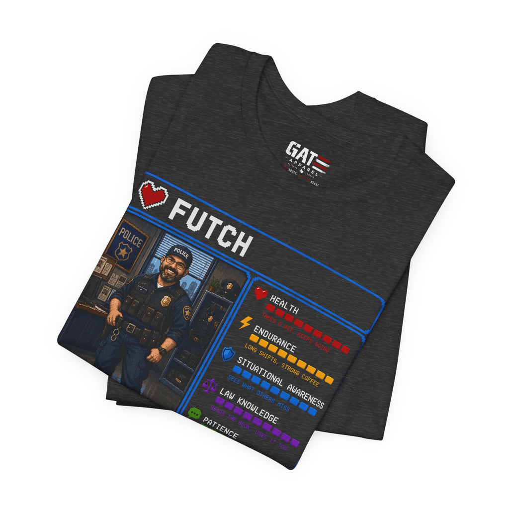 Custom Police Officer RPG Character Shirt | Personalized Law Enforcement Gift