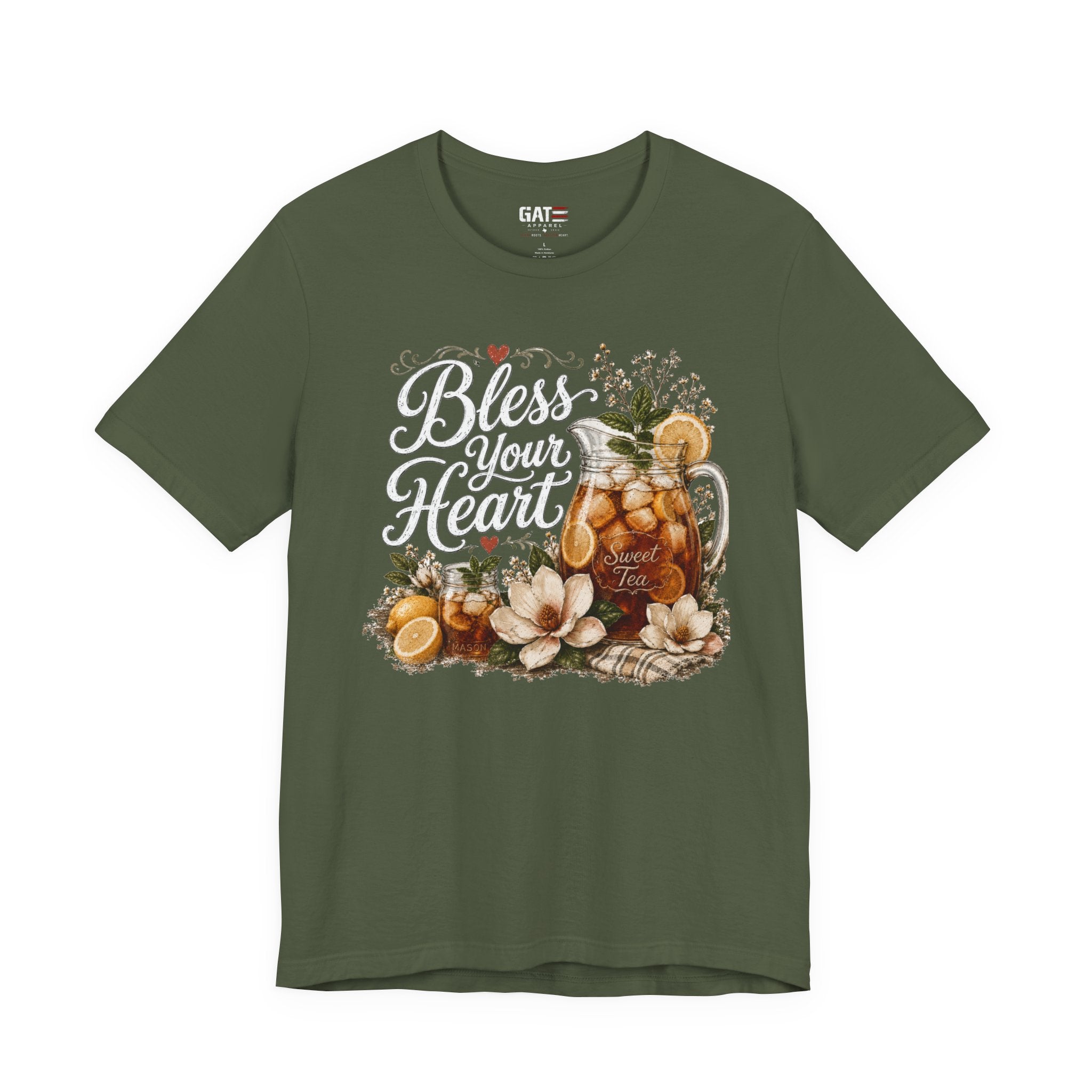 Funny Southern Shirt, Bless Your Heart Tee, Southern Humor Graphic Tee, Magnolia Floral Shirt, Country Girl Gift, Farmhouse Style Tee