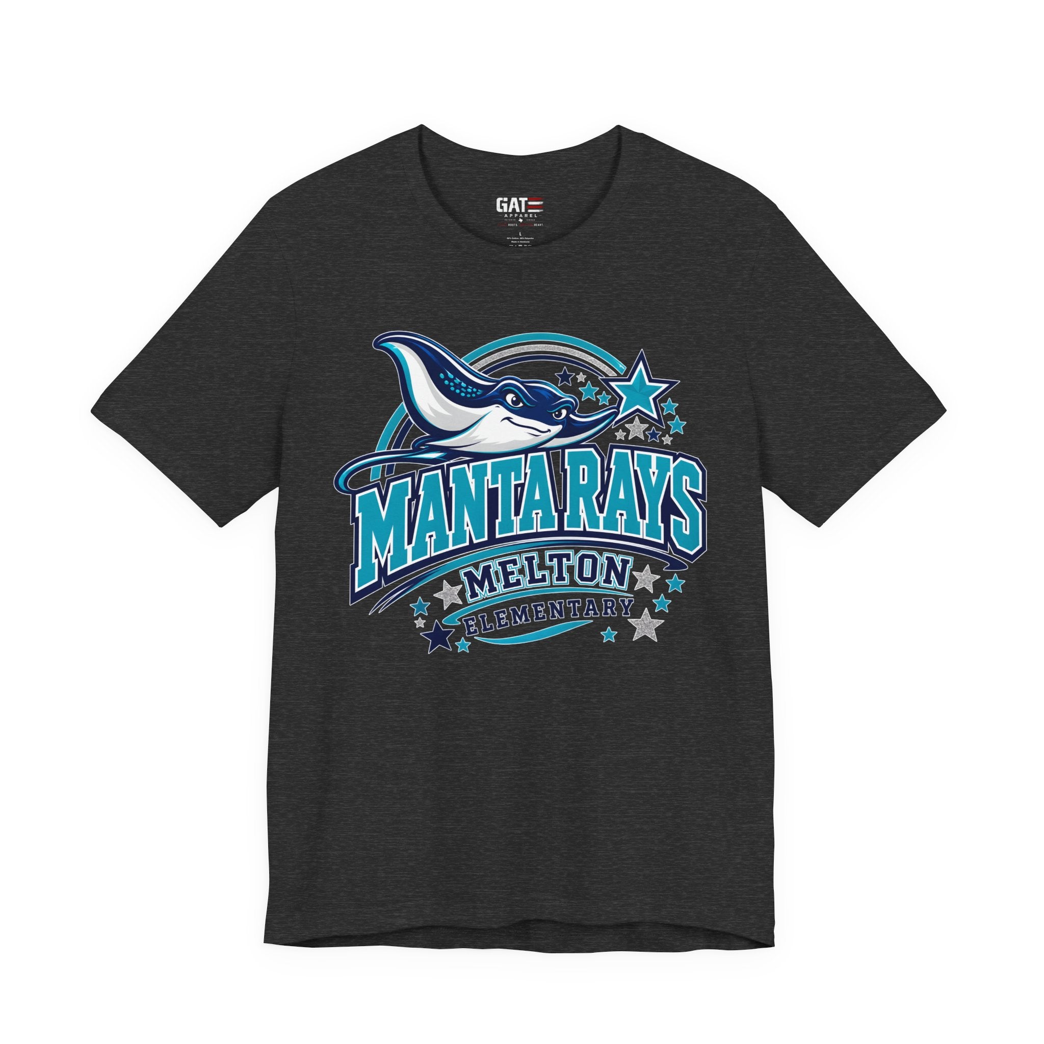 Melton Manta Rays Elementary T-Shirt — School Spirit