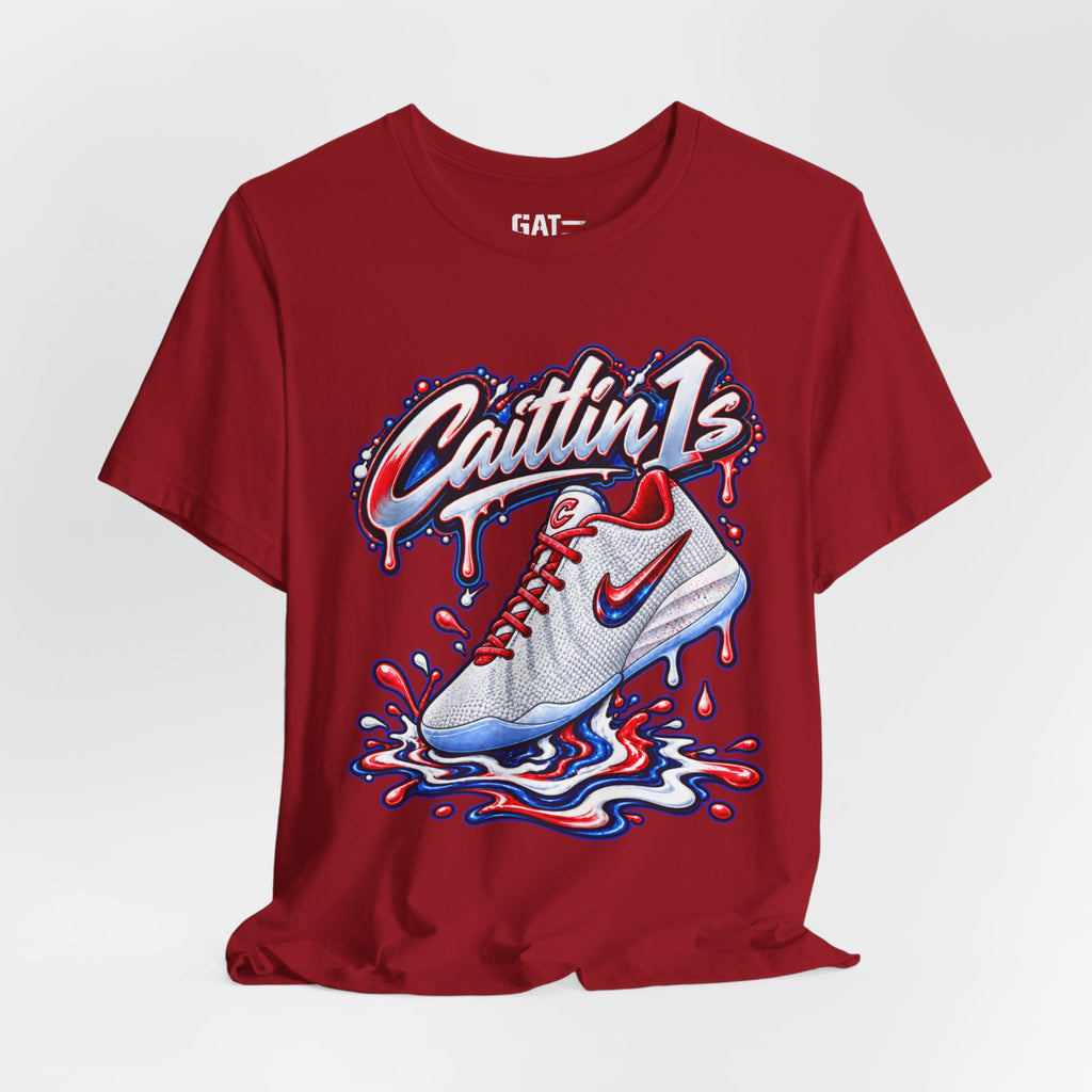 Caitlin Clark Caitlin 1s USA Whites Sneaker Shirt