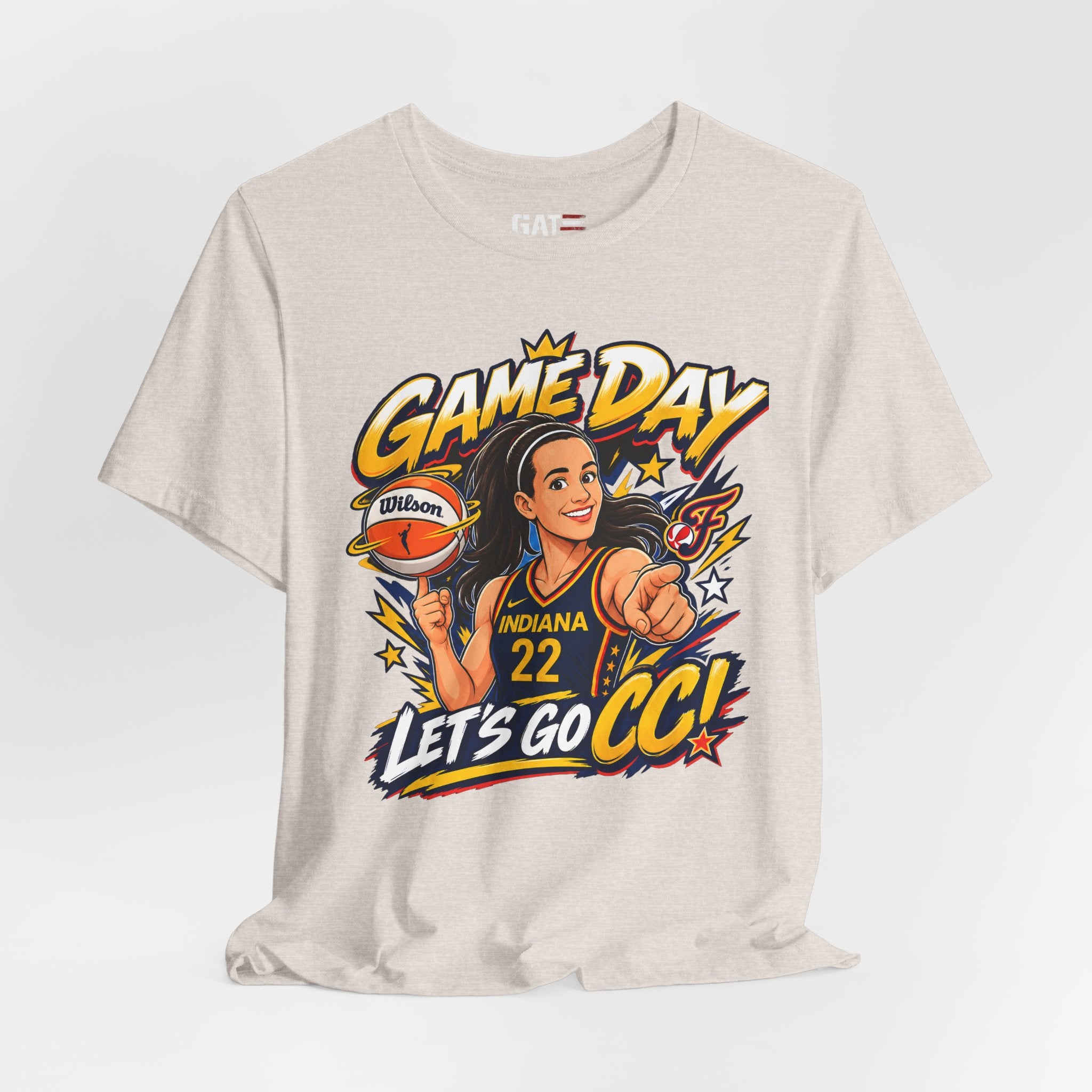 Caitlin Clark Indiana Fever #22 T-Shirt Fever Up WNBA Basketball Graphic Tee