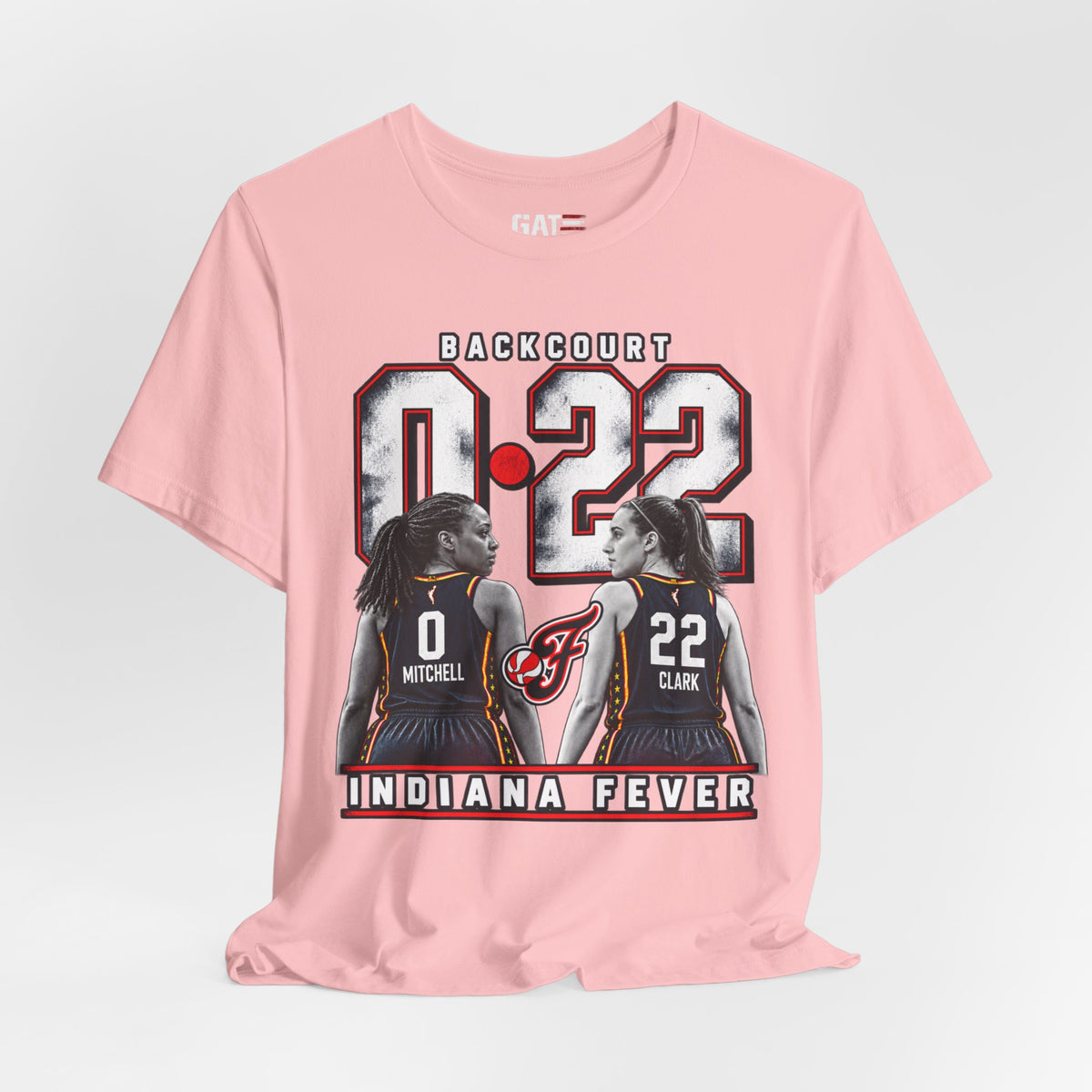 Caitlin Clark & Kelsey Mitchell Backcourt Shirt | Indiana Fever WNBA