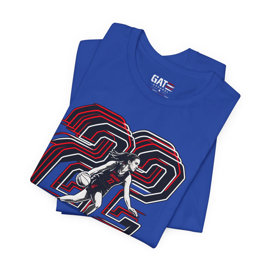 Caitlin Clark #22 Basketball Shirt | Indiana Fever WNBA Tee