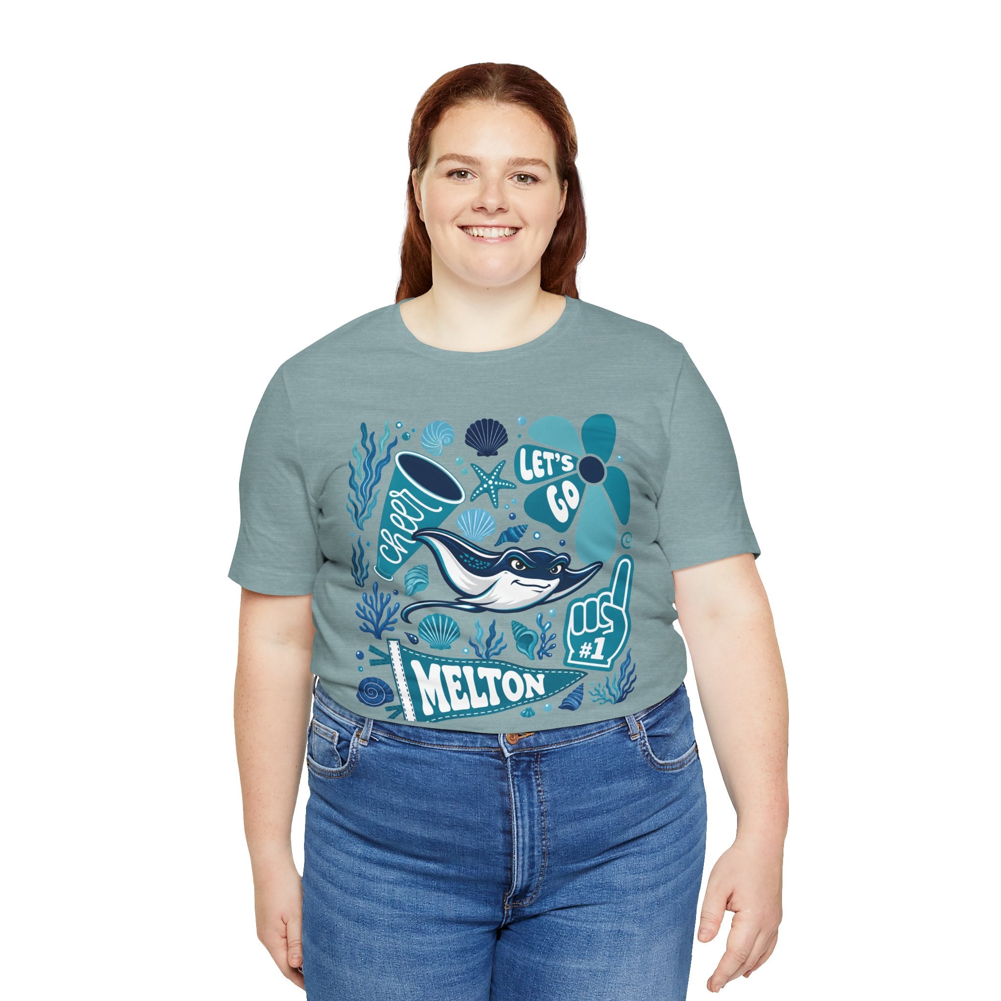 Melton Graphic Tee — 'Let's Go' Ocean Adventure T-Shirt