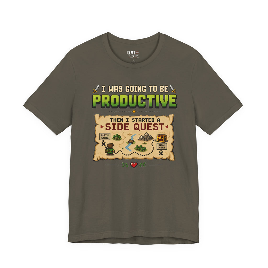 Side Quest Shirt | Retro Gaming Tee