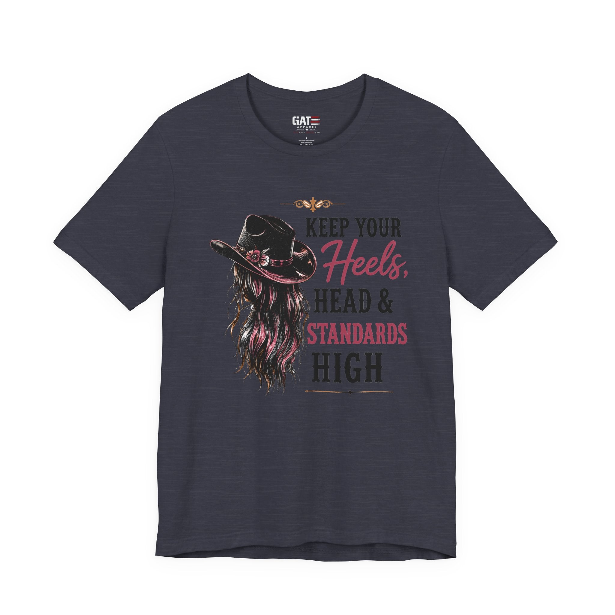 Keep Your Heels, Head, And Standards High