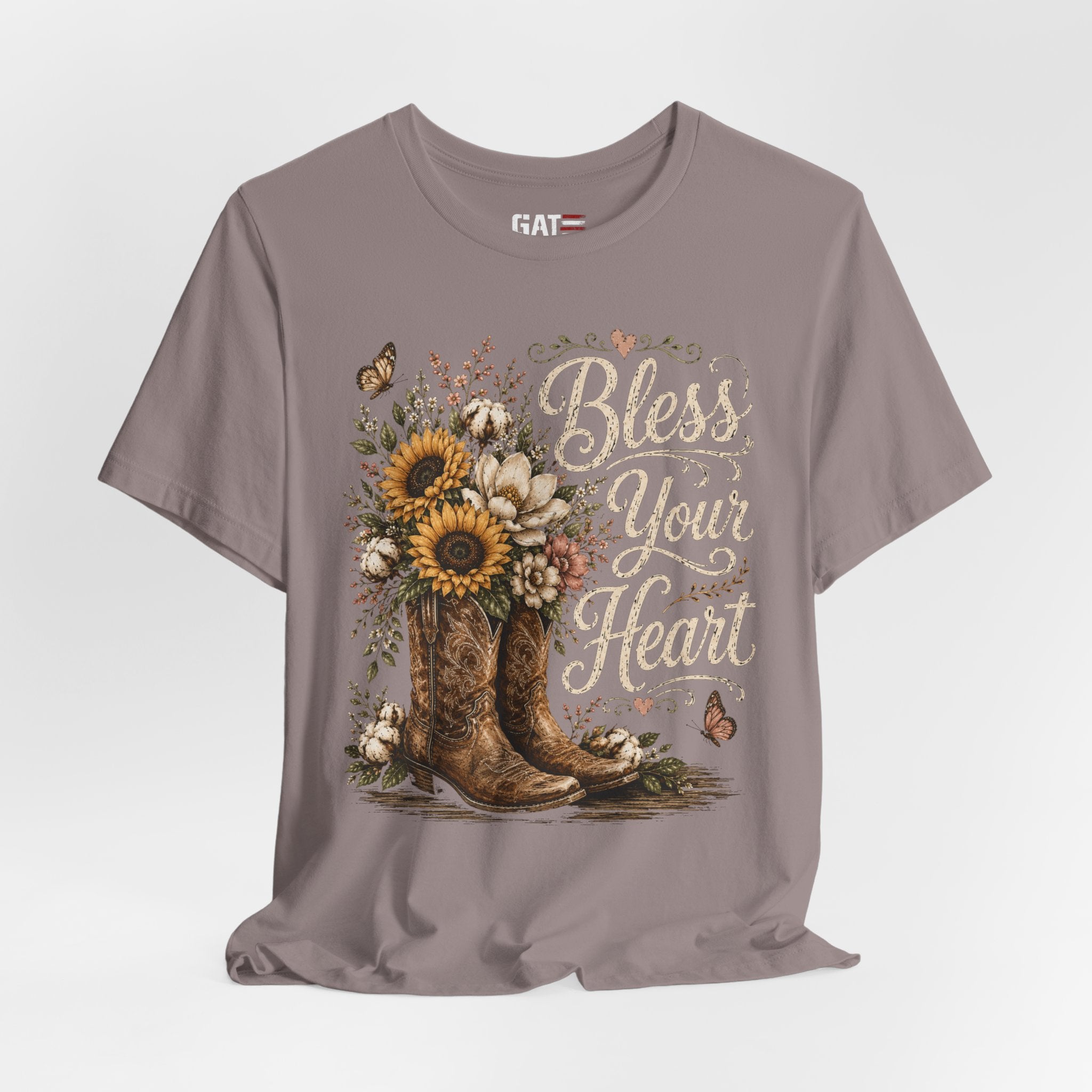 Funny Southern Shirt, Bless Your Heart Tee, Southern Humor Graphic Tee, Magnolia Floral Shirt, Country Girl Gift, Farmhouse Style Tee