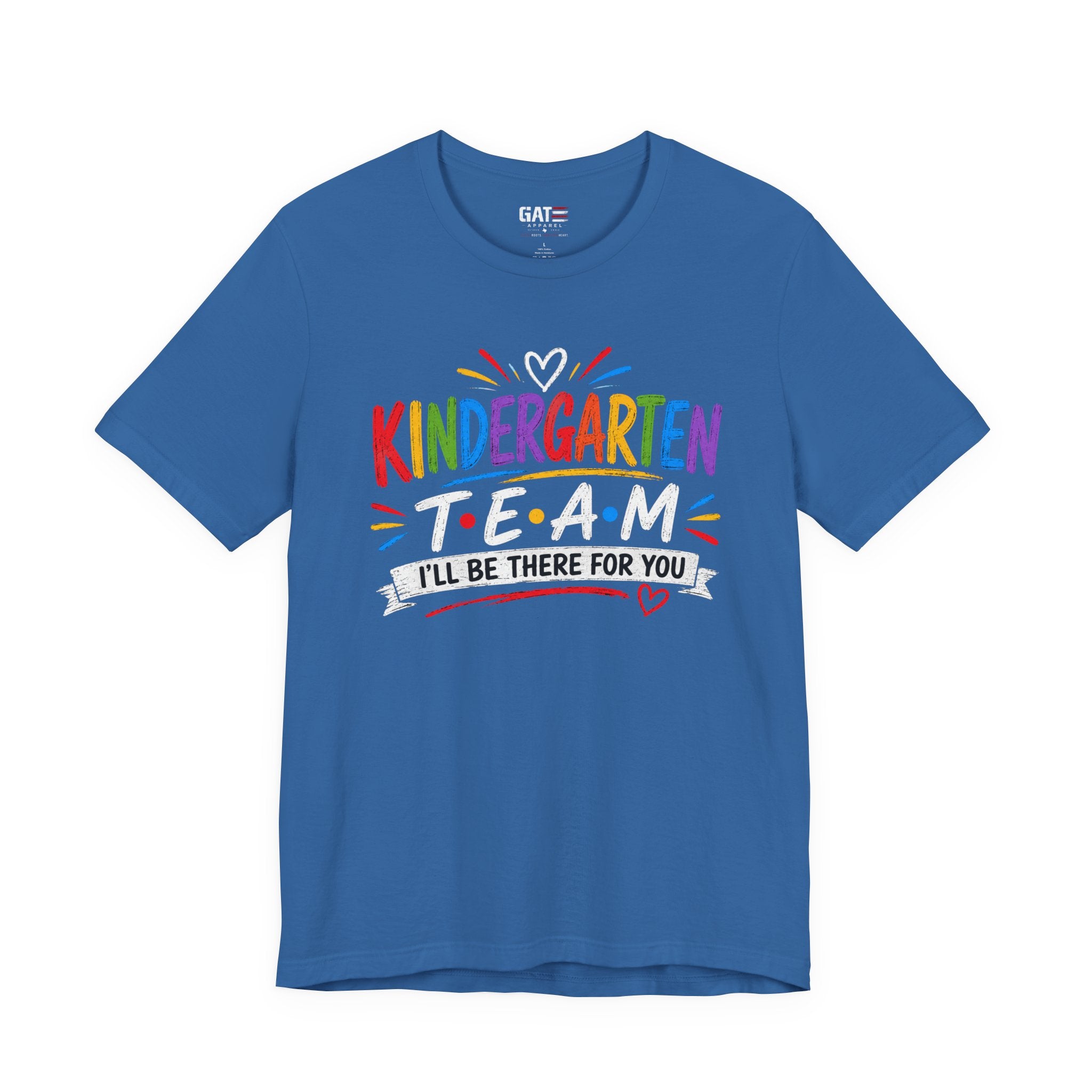 Kindergarten Team Tee, Teacher Squad Shirt, Color Dot Inspired Teacher Shirt, Grade Level Team Gift, School Staff Apparel, Friends Theme