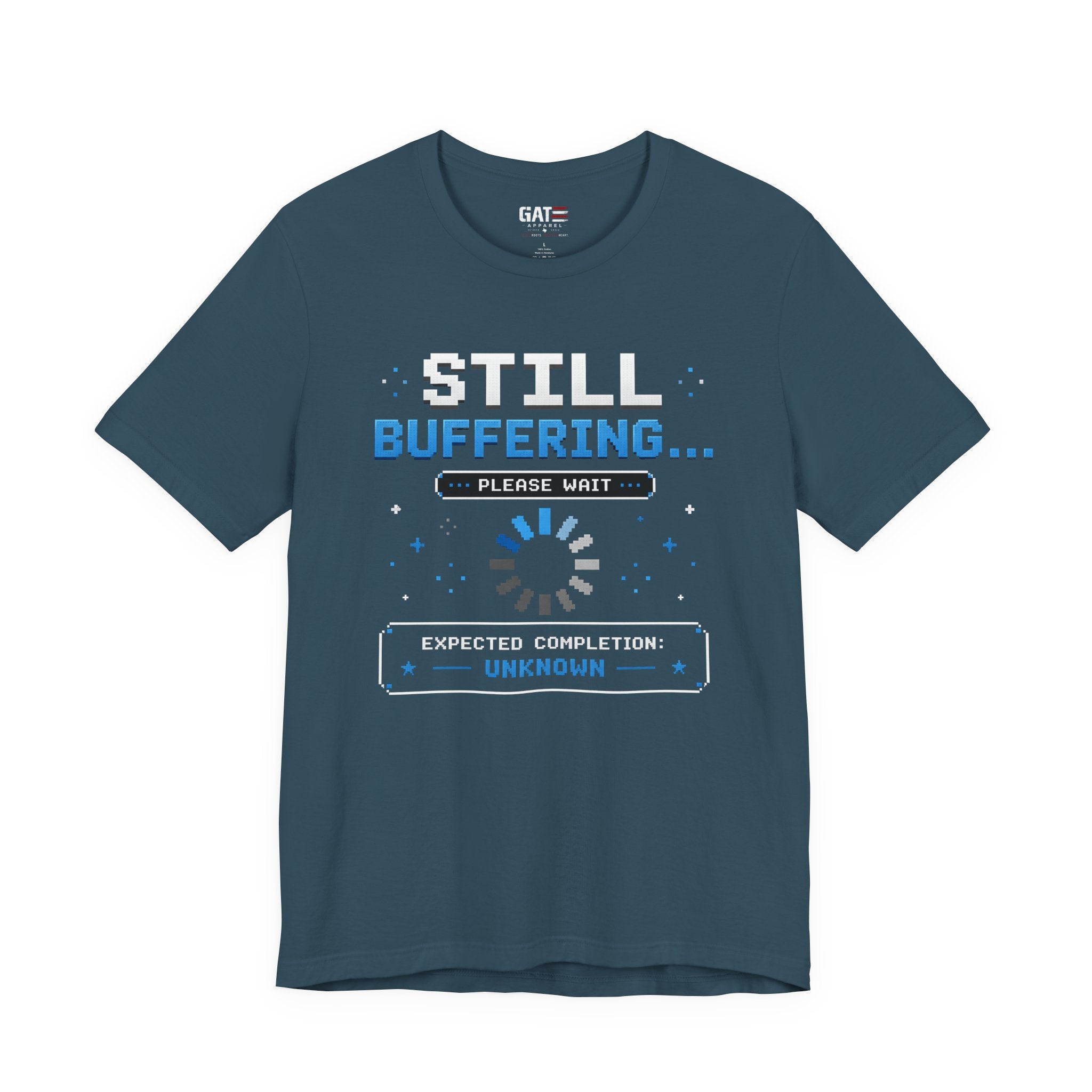 Funny Gamer Shirt, Buffering Shirt, Retro Gaming Tee, Gamer Gift, Video Game Shirt, Loading Screen Humor, Nerd T Shirt