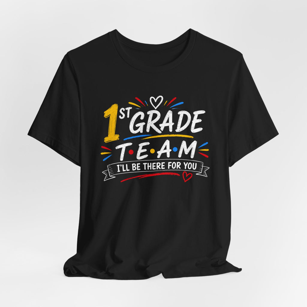 1st Grade Team Tee, Teacher Squad Shirt, Color Dot Inspired Teacher Shirt, Grade Level Team Gift, School Staff Apparel, Friends Theme