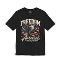 Freedom America Shirt, Land of the Free Patriotic Eagle Tee, American Flag Shirt, 4th of July Graphic T Shirt, USA Pride Gift