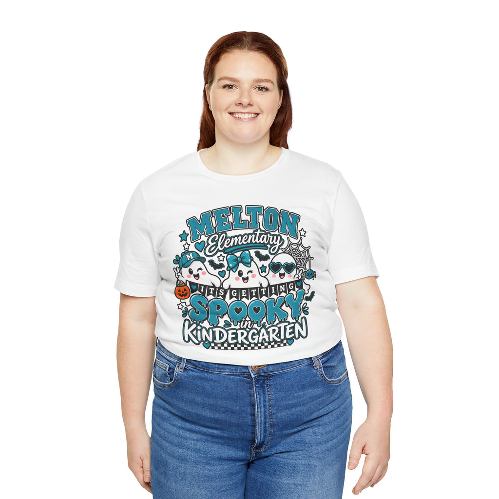 Melton Elementary Spooky Kindergarten Halloween T-Shirt