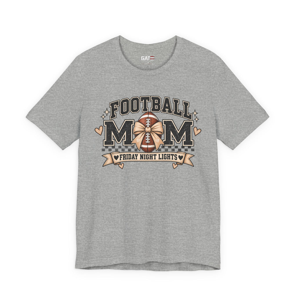 Football Mom Personalized Shirt Custom Player Name Number Game Day Tee