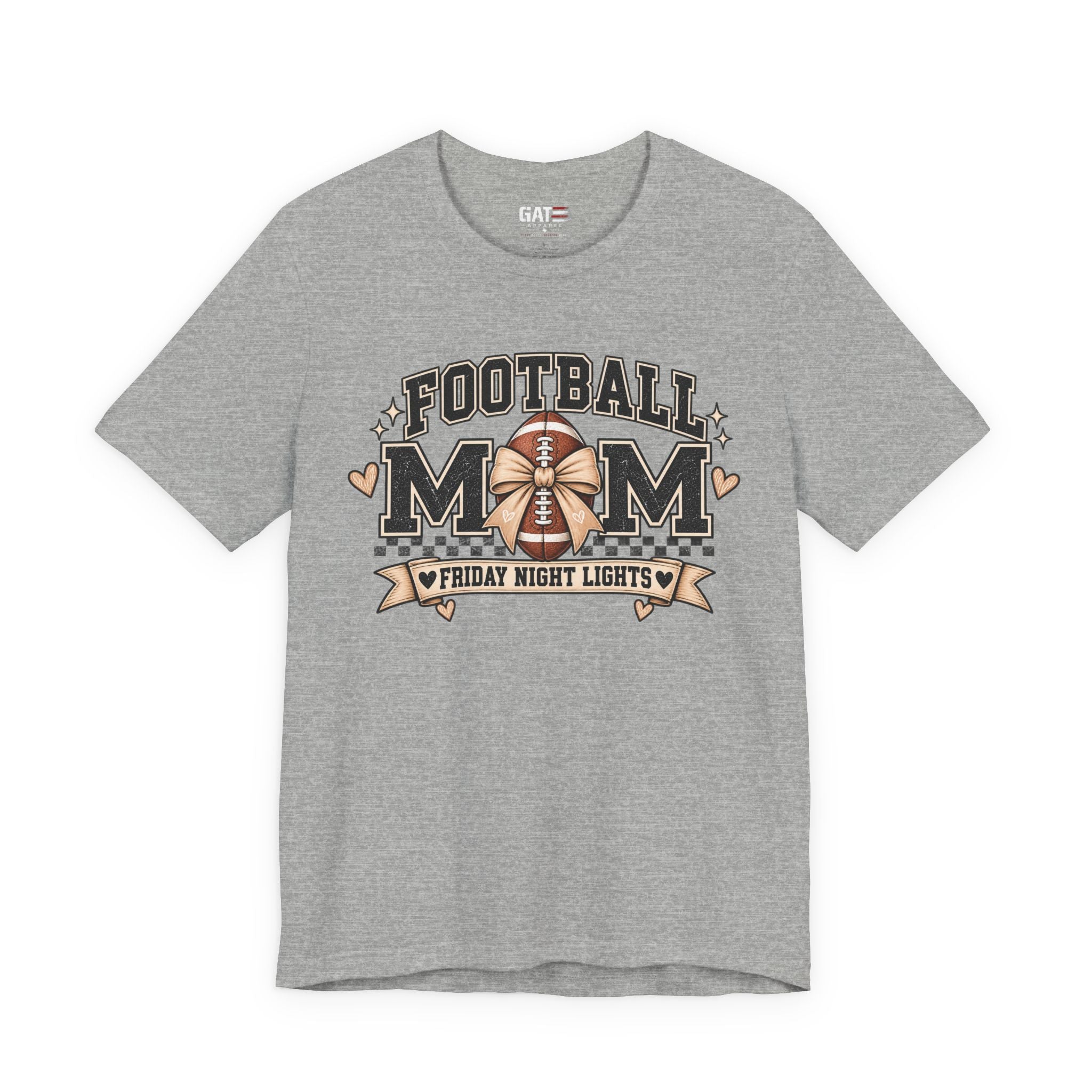 Football Mom Personalized Shirt Custom Player Name Number Game Day Tee