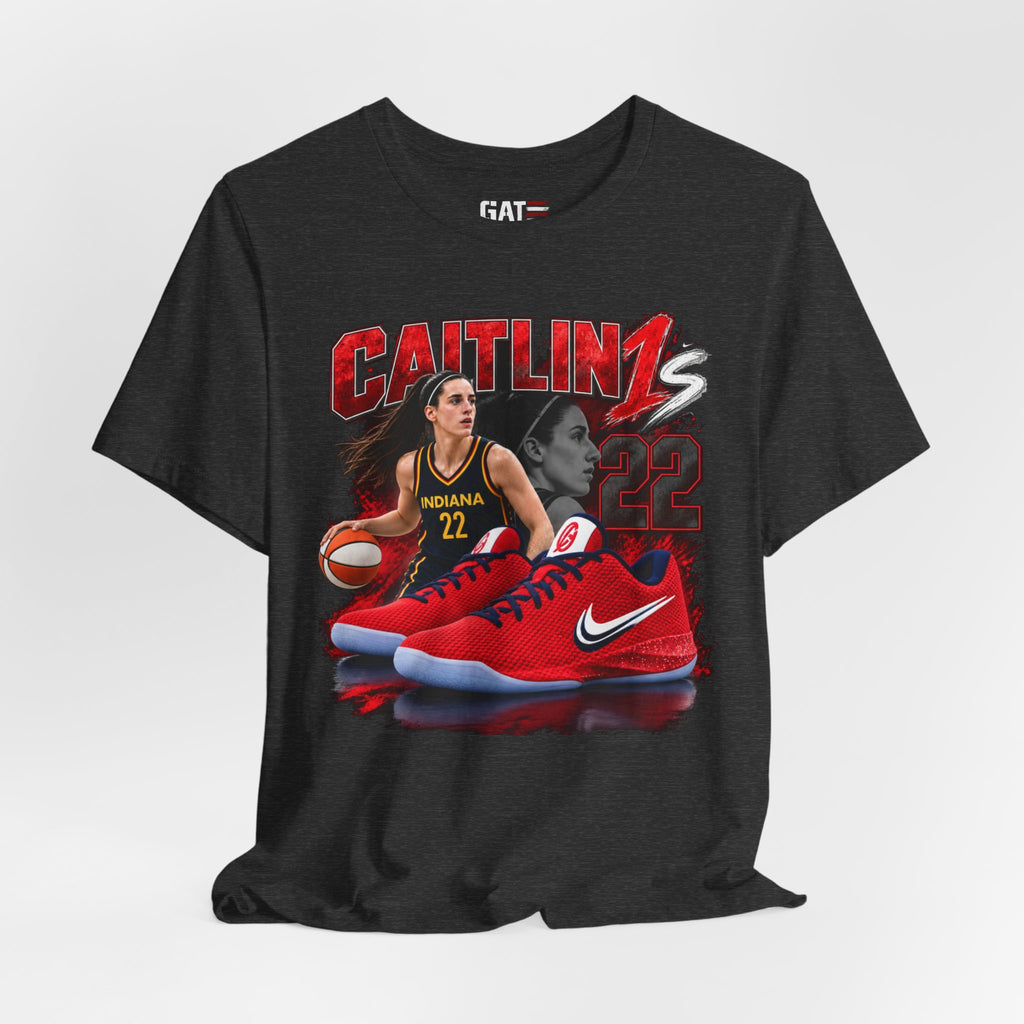 Caitlin Clark Caitlin 1s USA Reds Sneaker Shirt