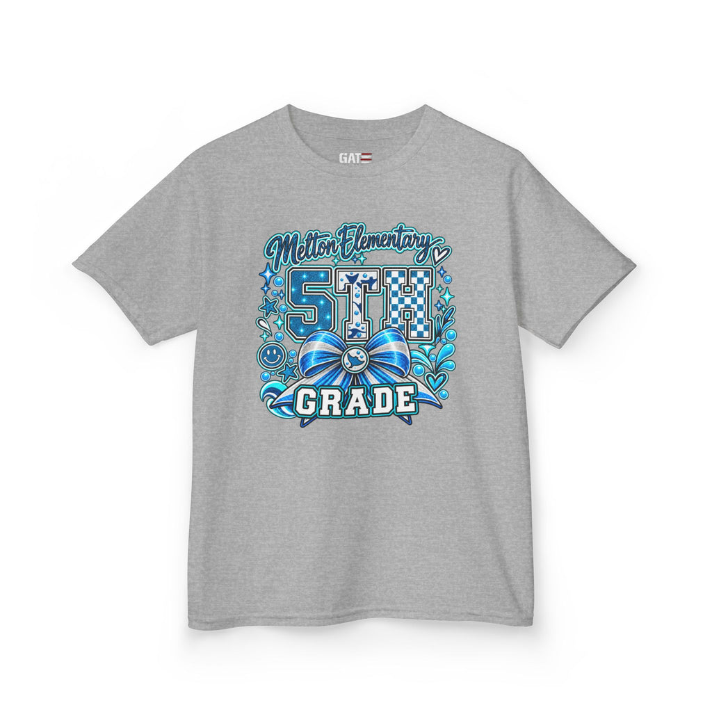 Melton 5th Grade Kids T‑Shirt — Ribbon Design