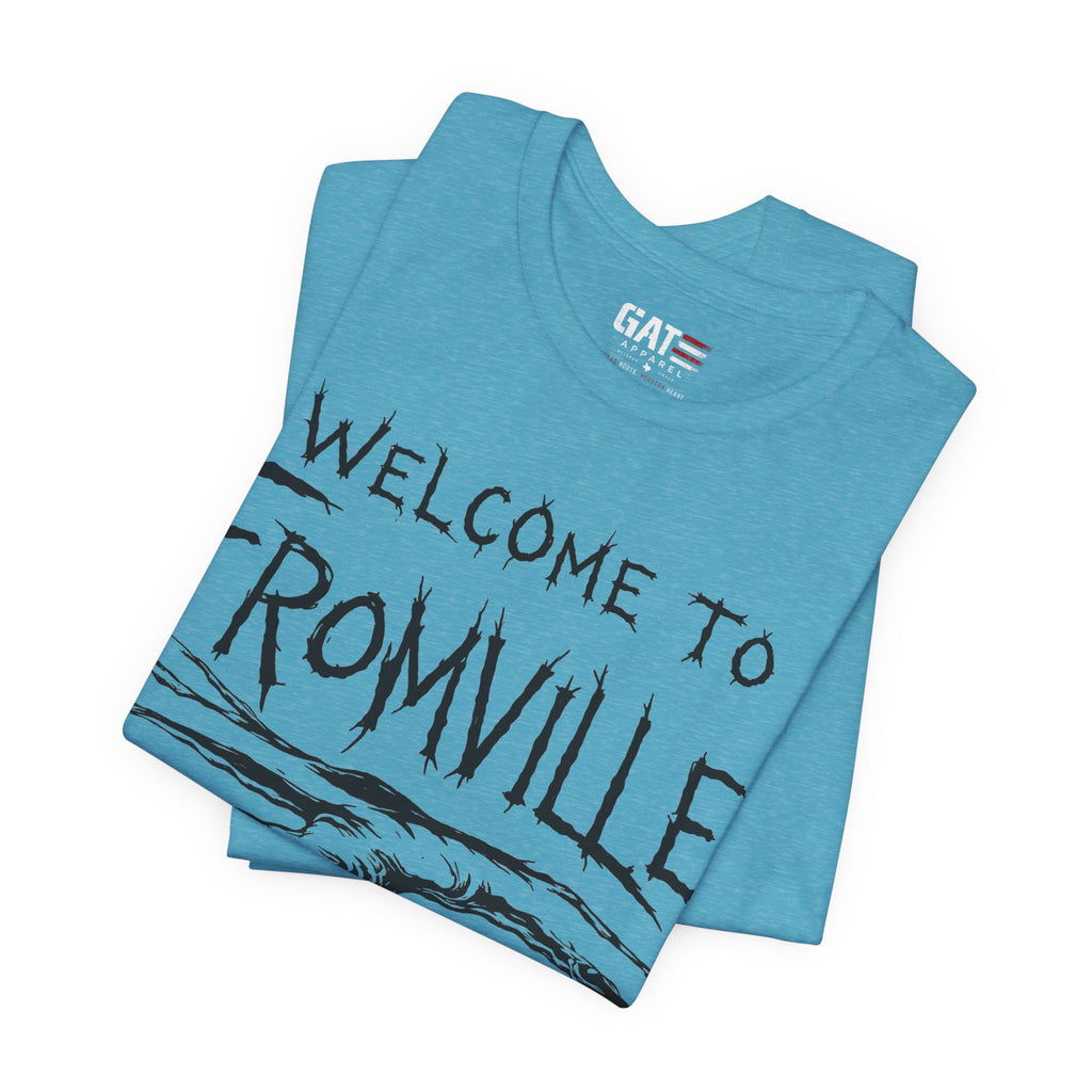 Welcome to Fromville T-Shirt —  Horror Town Graphic Tee
