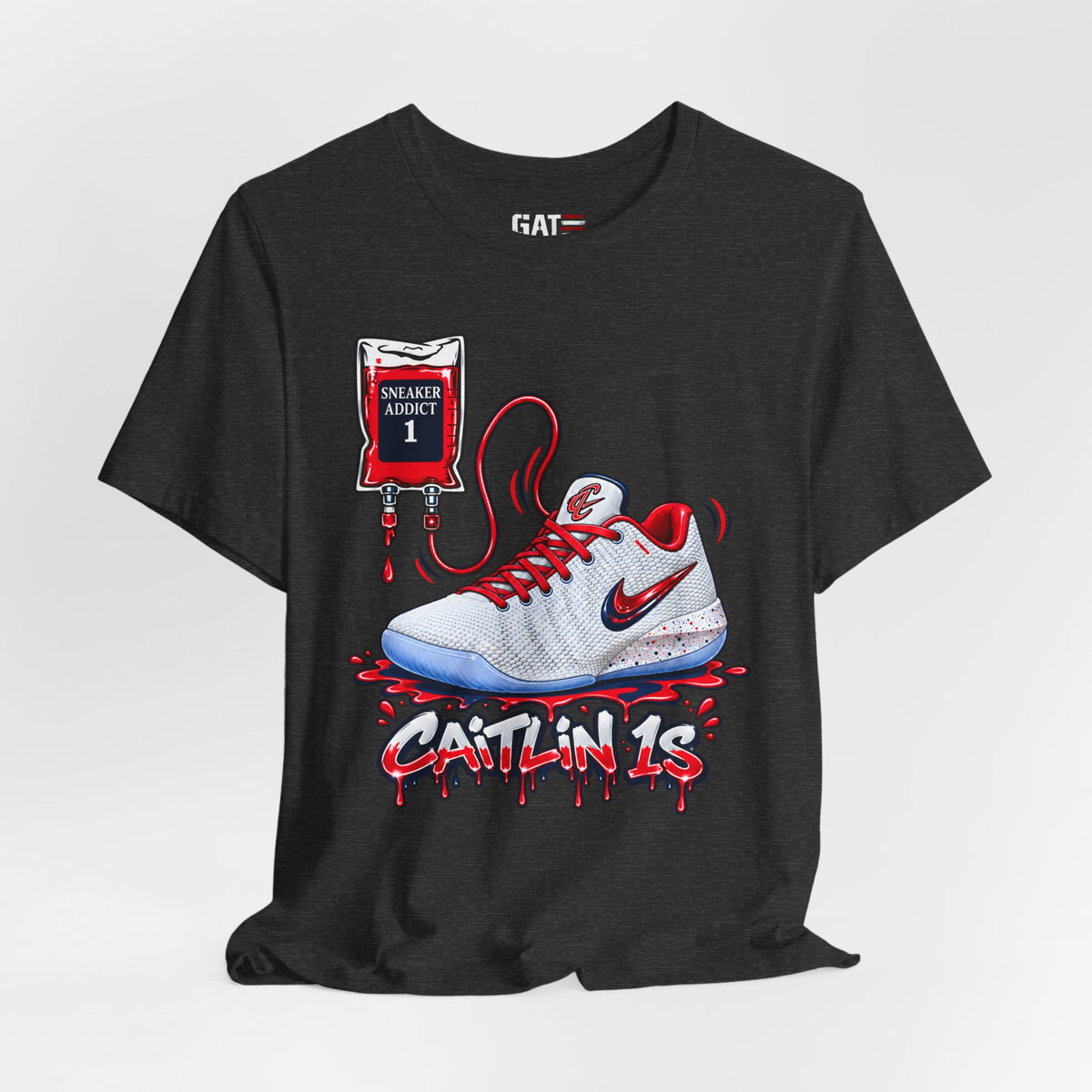 Caitlin Clark Caitlin 1s Addict Whites Sneaker Shirt