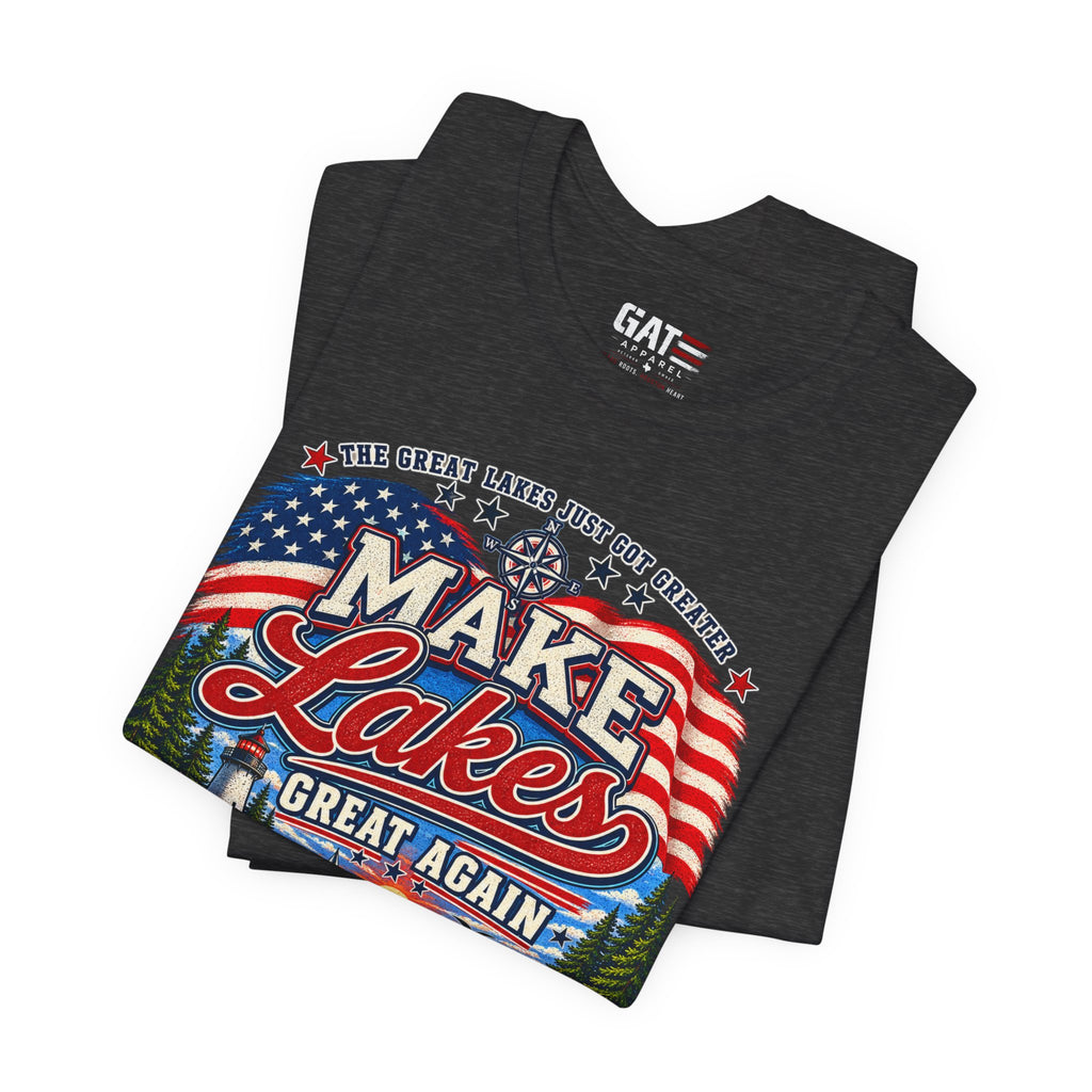 Make Lakes Great Again Shirt | Lake America Patriotic Tee