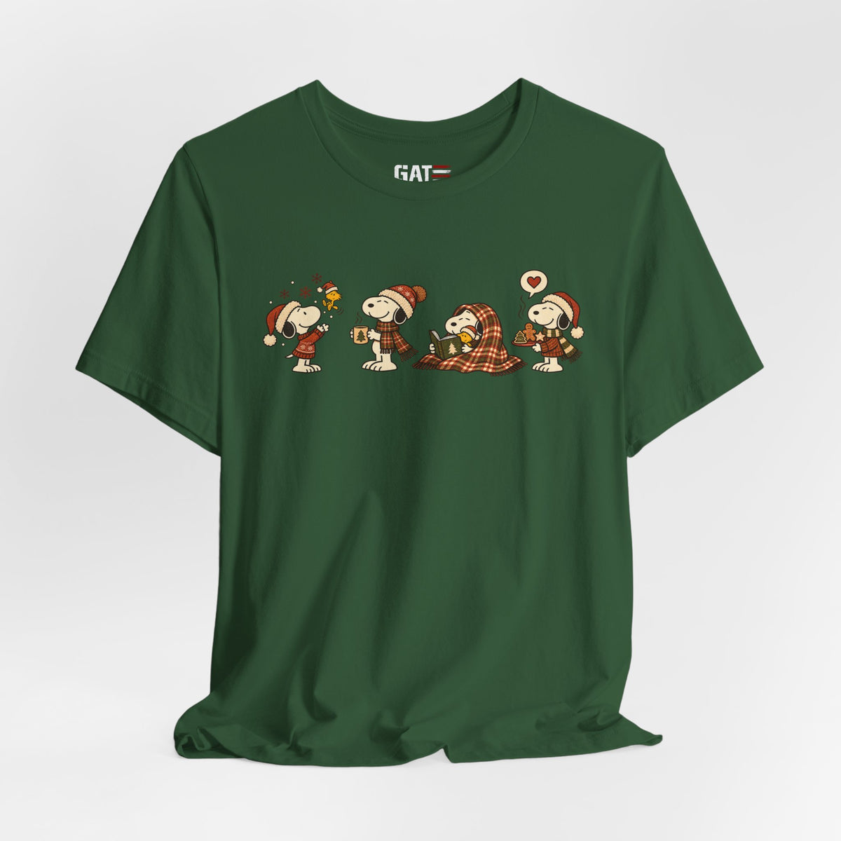 Cozy Christmas Snoopy Shirt - product mockup view 30