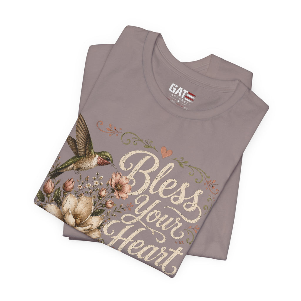 Funny Southern Shirt, Bless Your Heart Tee, Southern Humor Graphic Tee, Magnolia Floral Shirt, Country Girl Gift, Farmhouse Style Tee