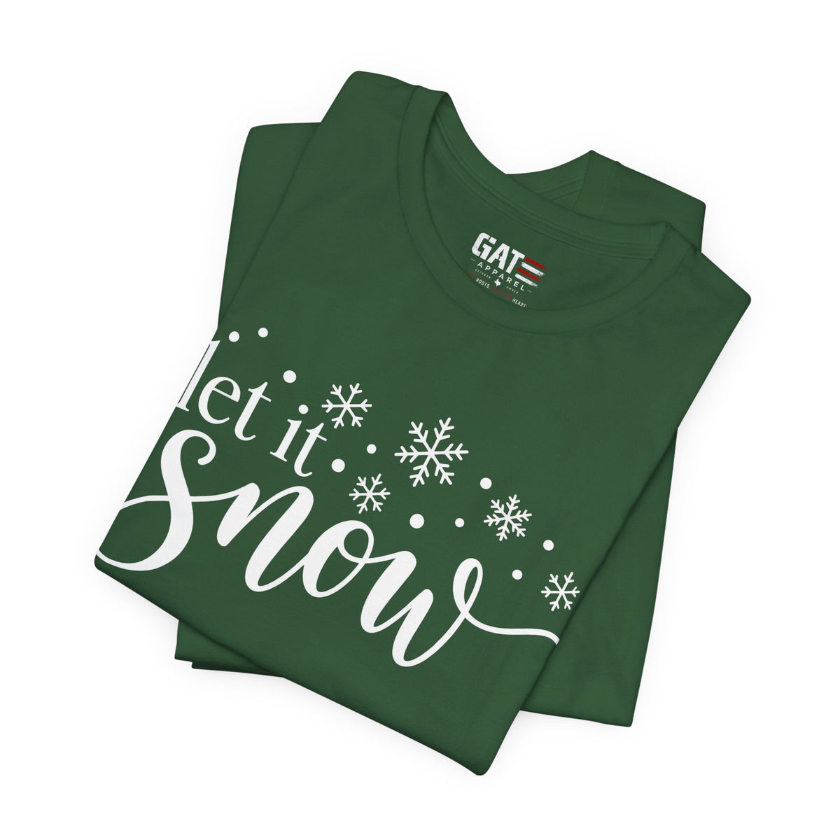Let It Snow Winter Shirt - product mockup view 32