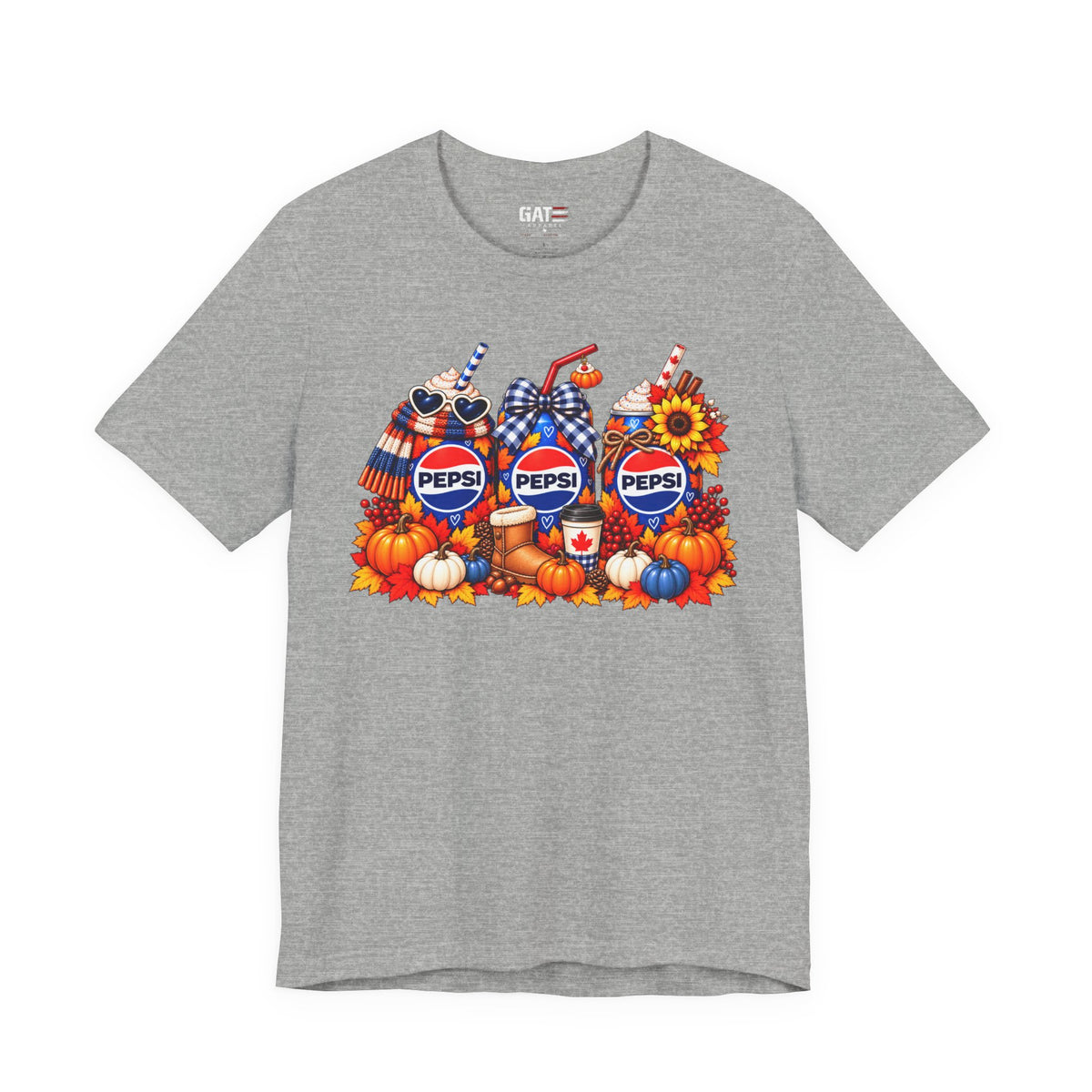 Pepsi harvest soda shirt color mockup