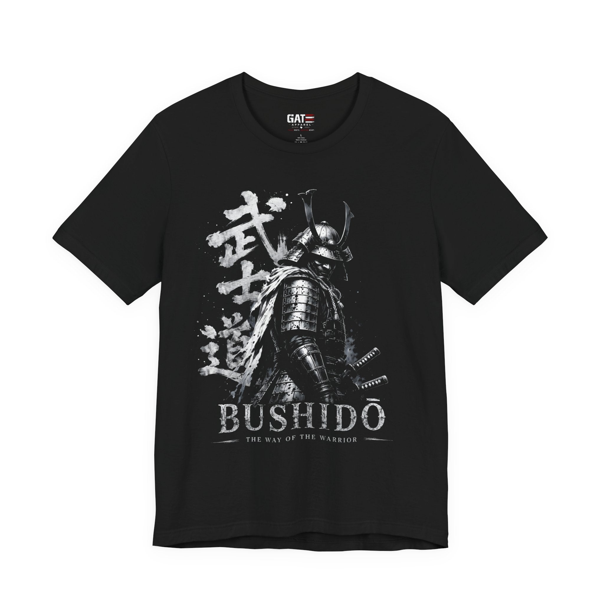 Bushidō Samurai T-Shirt – 'The Way of the Warrior' Graphic Tee