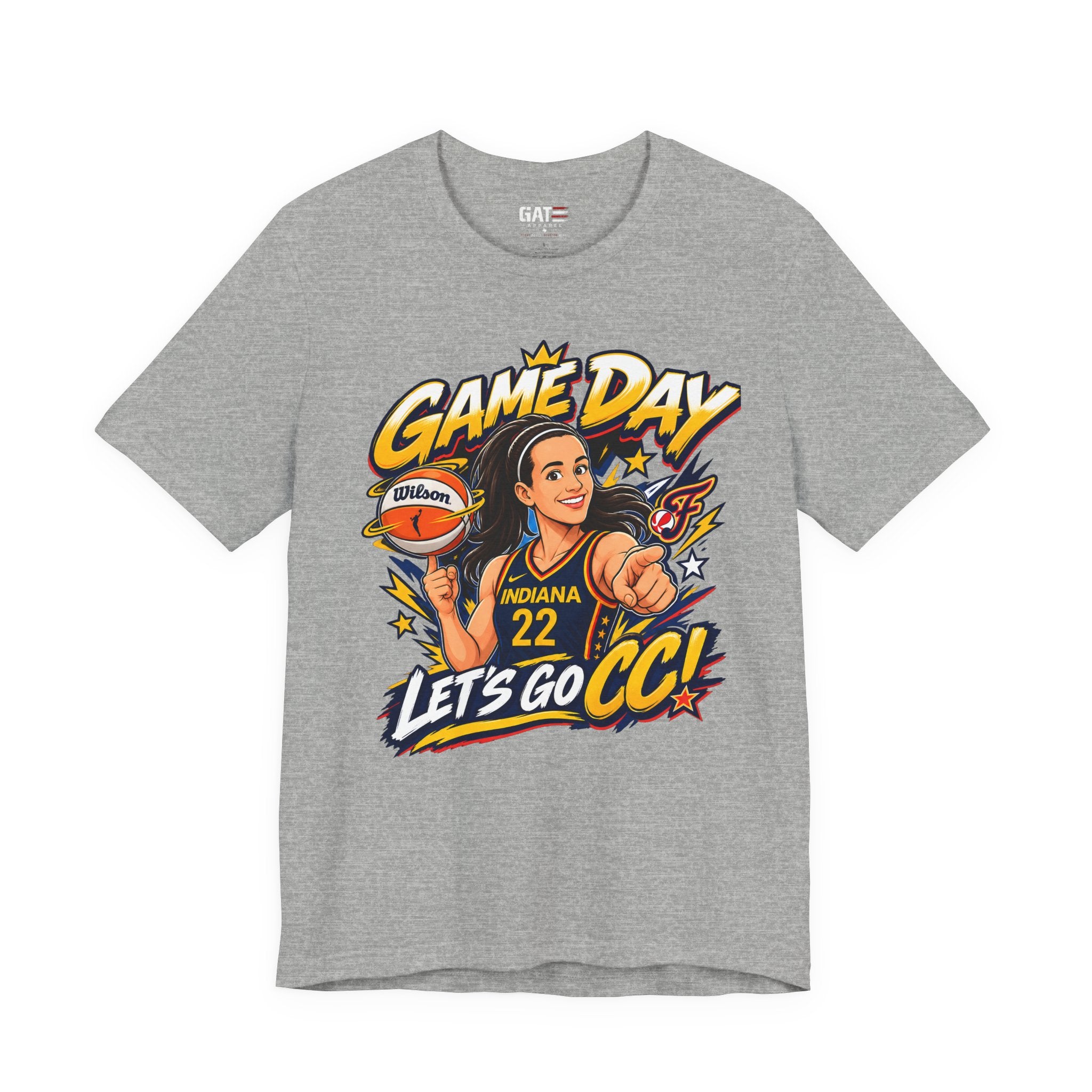 Caitlin Clark Indiana Fever #22 T-Shirt Fever Up WNBA Basketball Graphic Tee