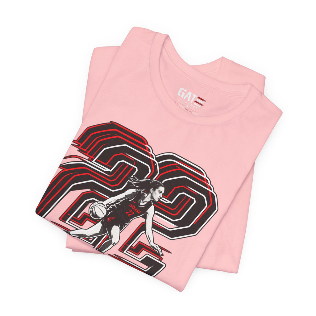 Caitlin Clark #22 Basketball Shirt | Indiana Fever WNBA Tee