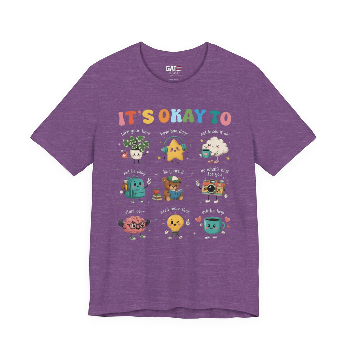 It's Okay To Mental Health Shirt | Awareness Graphic Tee
