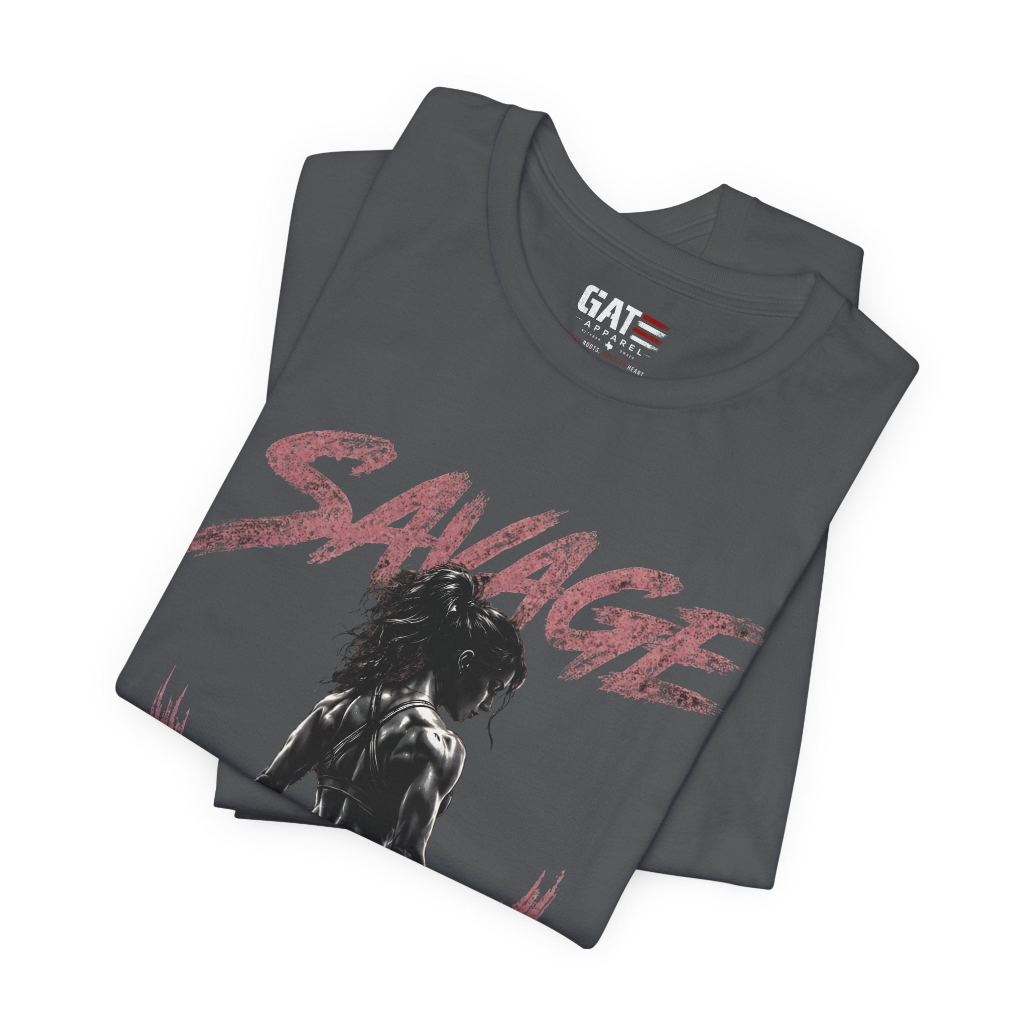 Savage Not Average Shirt, Women's Gym Shirt, Fitness Tee, Weightlifting Shirt, Workout Gift for Strong Women