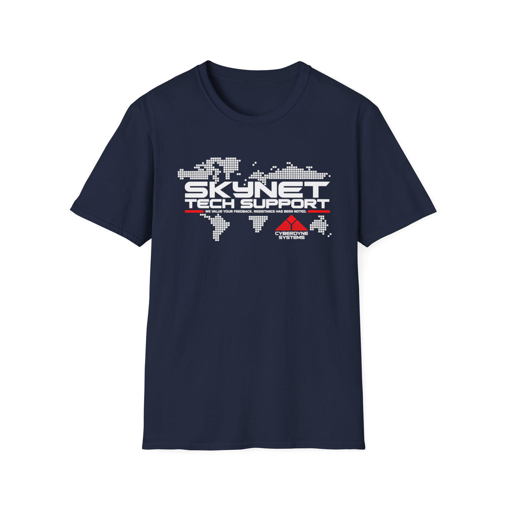 A.I. Skynet Tech Support retro futuristic graphic T-shirt - product image 3