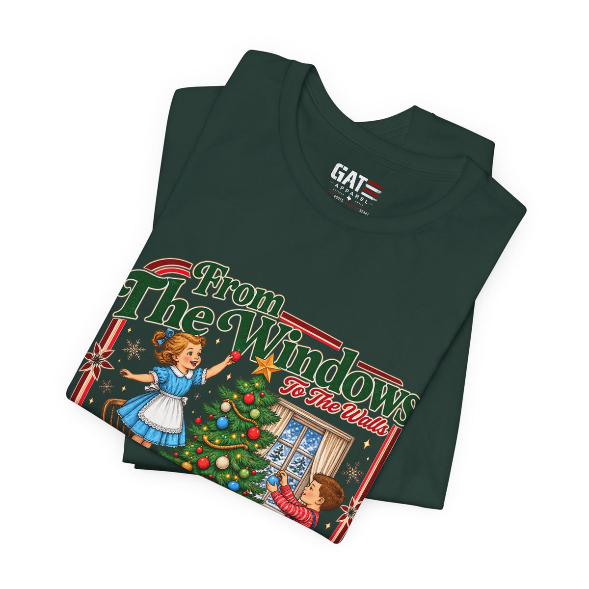 Deck These Halls Christmas Shirt | Funny Holiday Tee