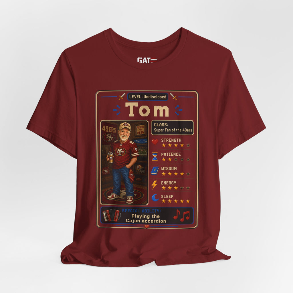 Custom RPG Character Shirt| Personalized Gamer Tee
