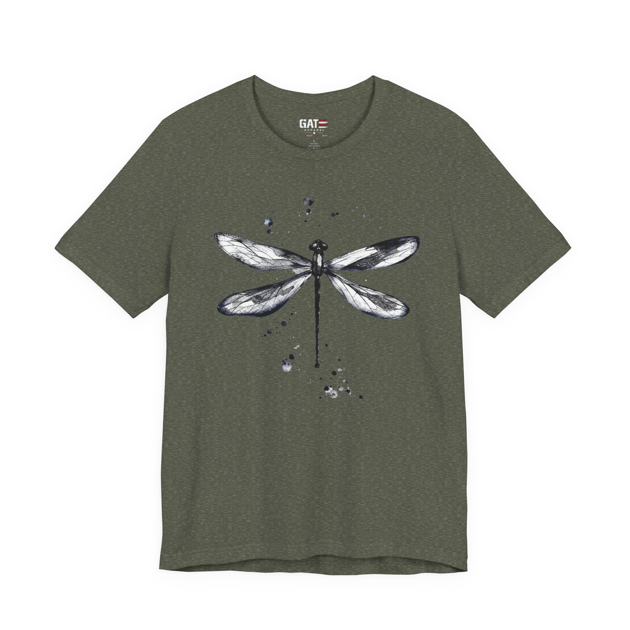 Dragonfly Tee — Watercolor Dragonfly Graphic T-Shirt