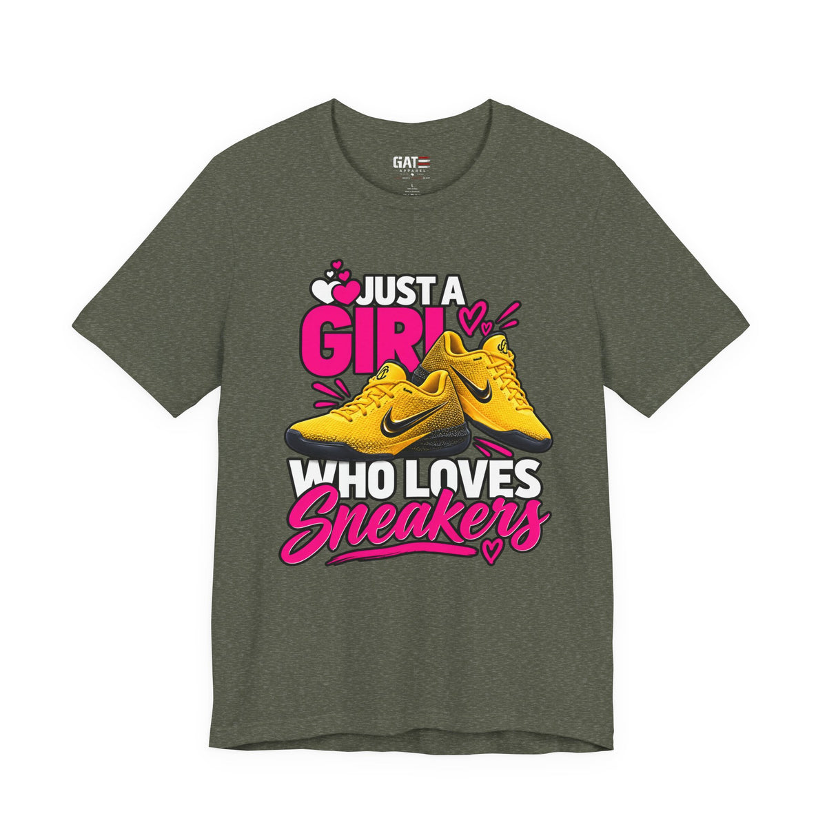 Caitlin Clark Caitlin 1s Just a Girl Sneaker Shirt | Style 3