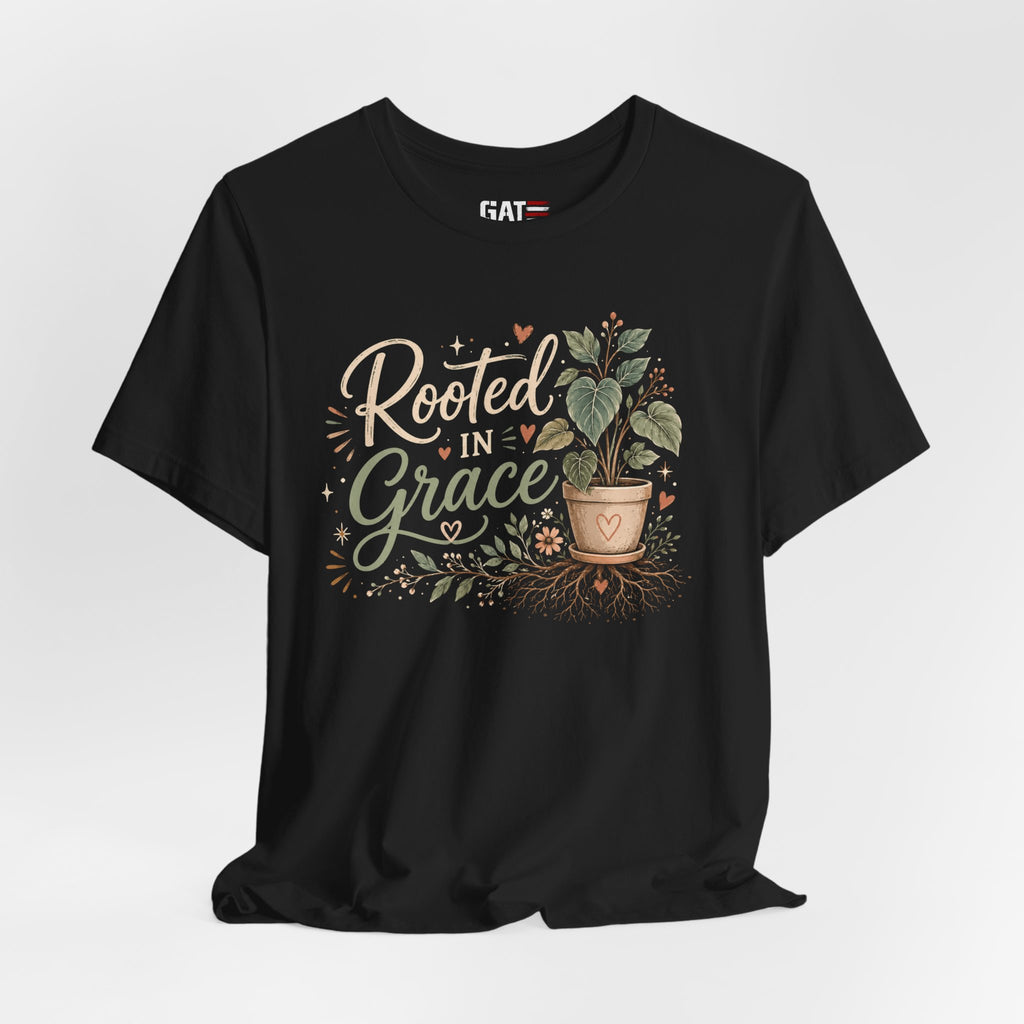 Christian Plant Lover Shirt for Women, Faith Based Gardening Tee, Houseplant Graphic Shirt, Botanical Christian Gift, Plant Mom Apparel
