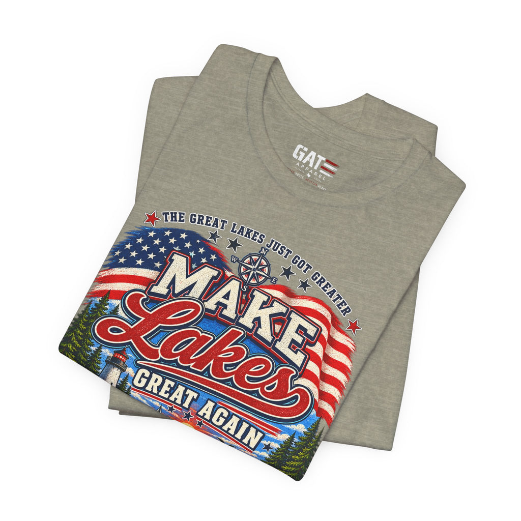 Make Lakes Great Again Shirt | Lake America Patriotic Tee